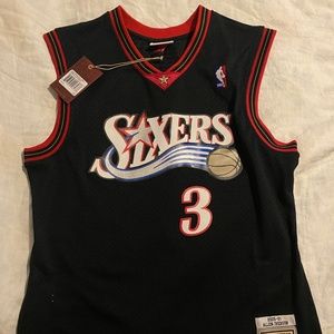Allen Iverson Mitchell & Ness Authentic Swingman Jersey